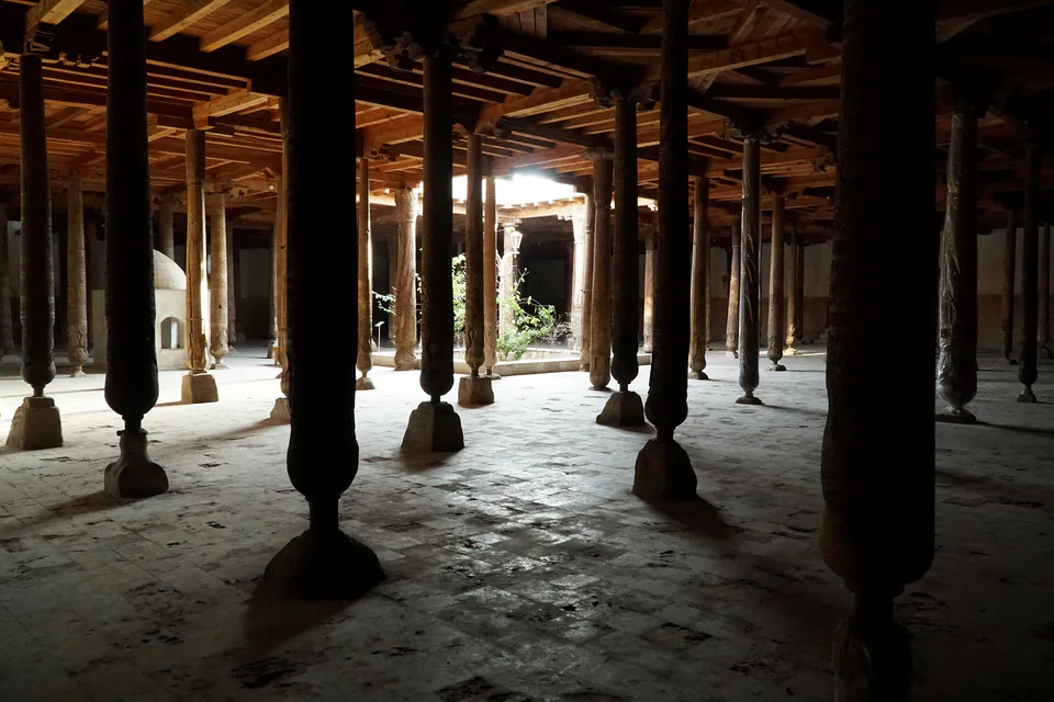 Interior of the Djouma mosque