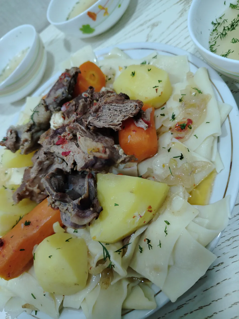 Traditional food in karakalpak