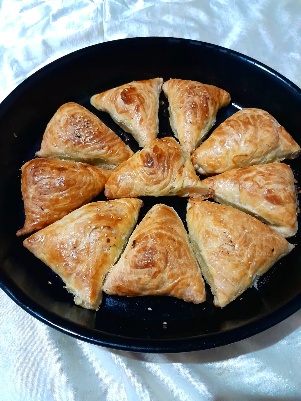 Somsa is Uzbek national dish