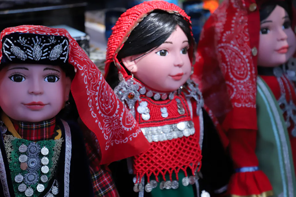 A sample of the exhibitions presented at the 3rd International Crafts Festival held in the city of Ko'kan in 2023.