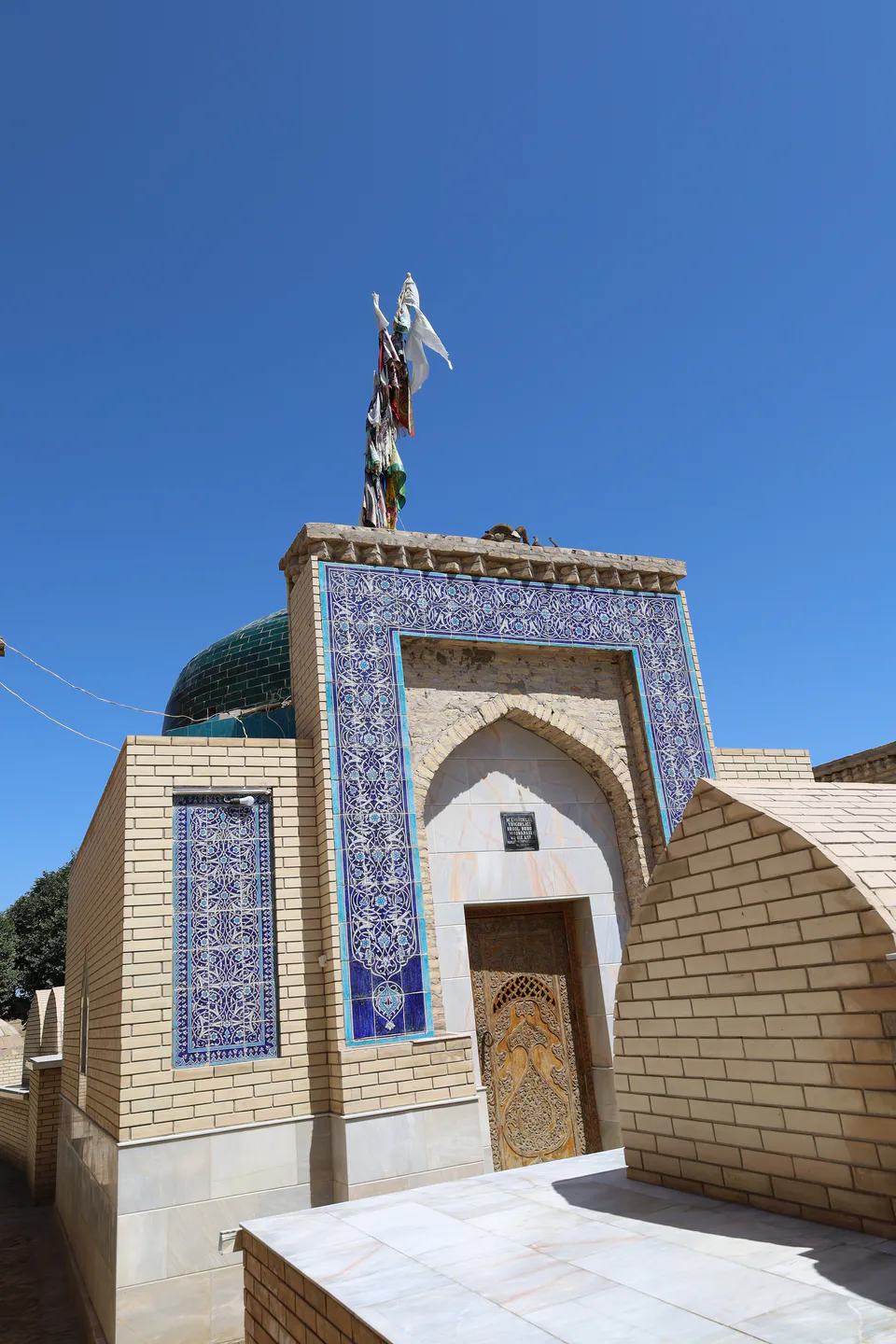 Mausolée Abd al-Bobo, après restauration (août 2024)