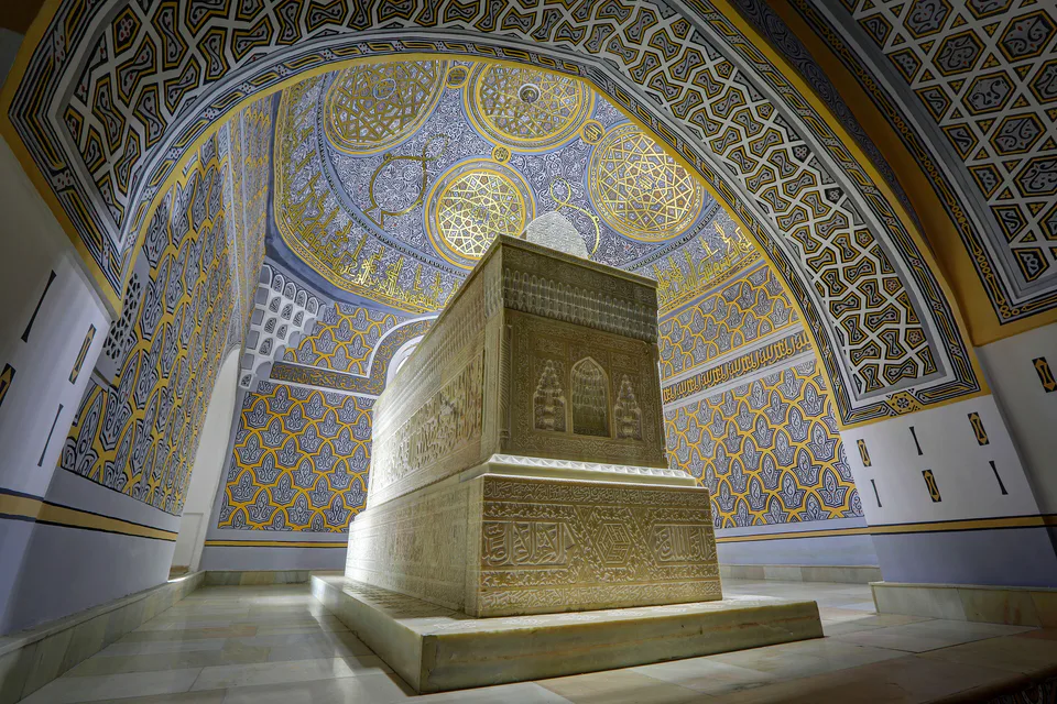 Hokim at-Termiziy mavsoleum. Termez Region, Uzbekistan.