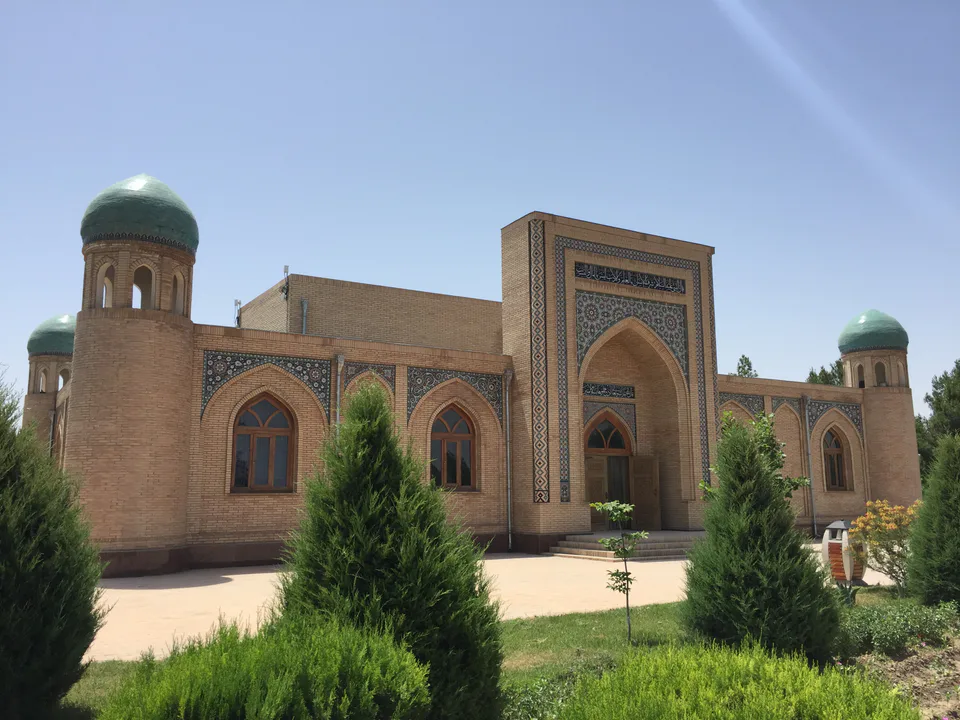 Mausoleum of Hakim al-Termezi in Termez, Uzbekistan
