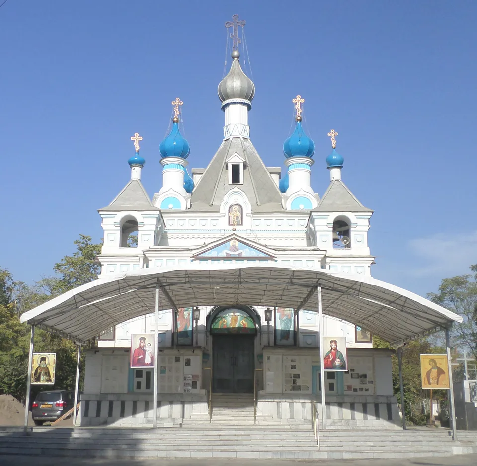 Church of St. Alexander Nevsky Cathedral in Tashkent
