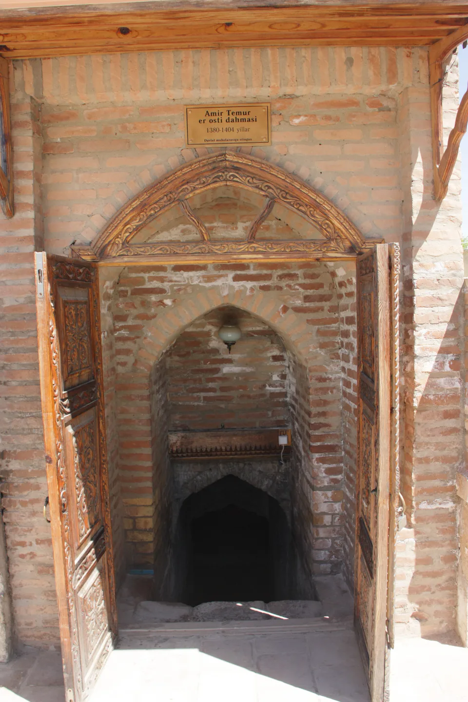 Timur crypt in Shahrisabz