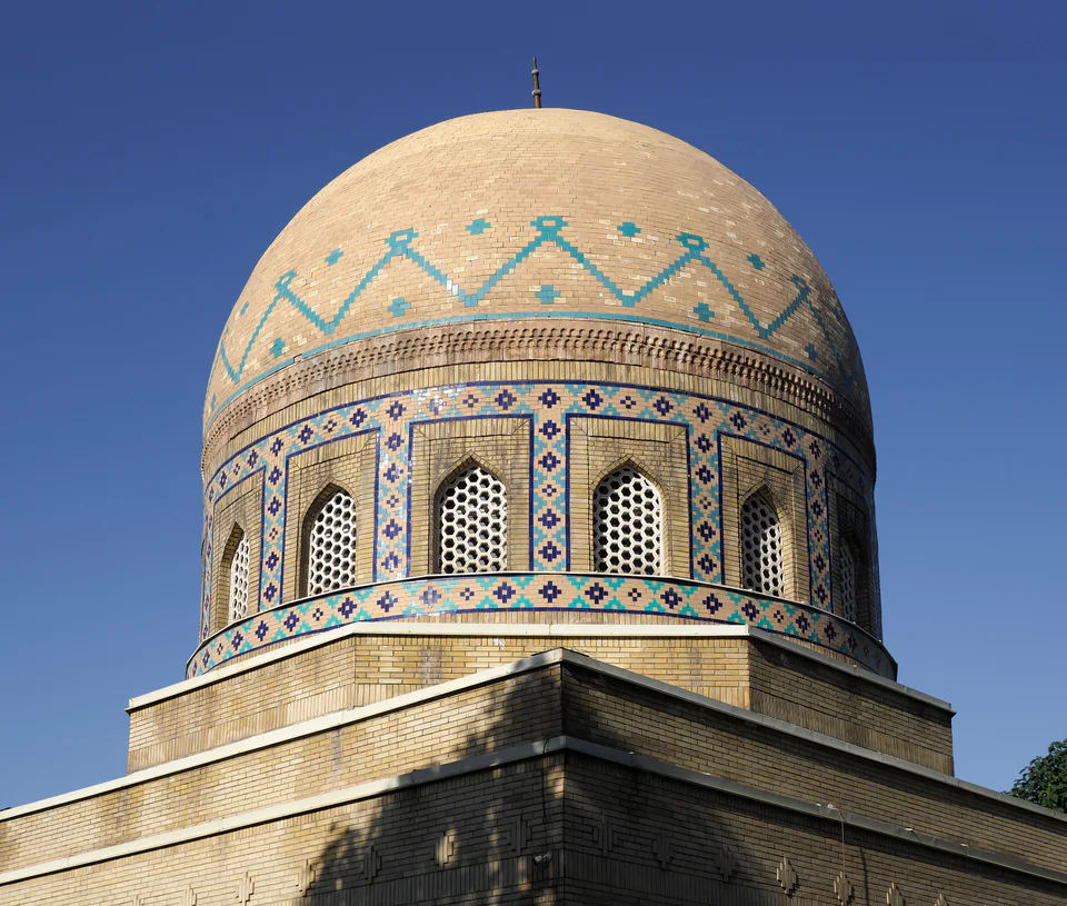 South-eastern Dome of Andijan Jame Mosque Complex, Uzbekistan