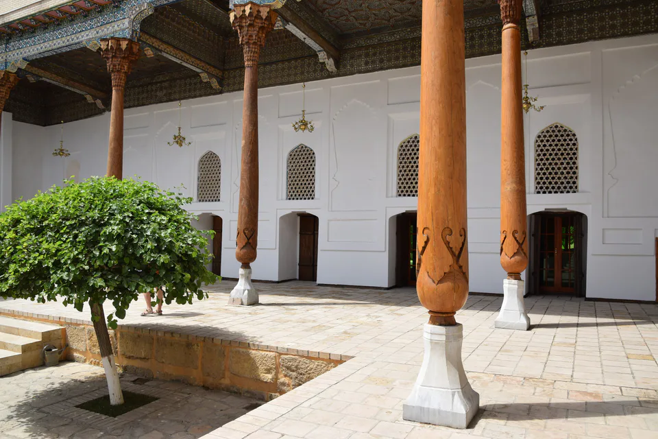Vue de Boukhara, en Ouzbékistan.