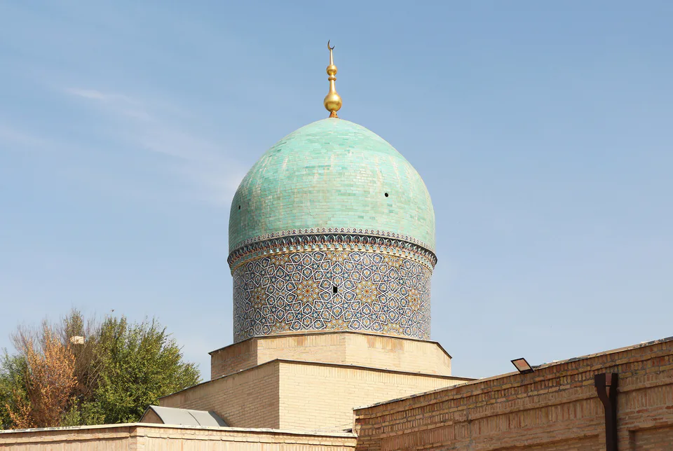 Dome of Barak-Khan Madrasa, Tashkent, Uzbekistan