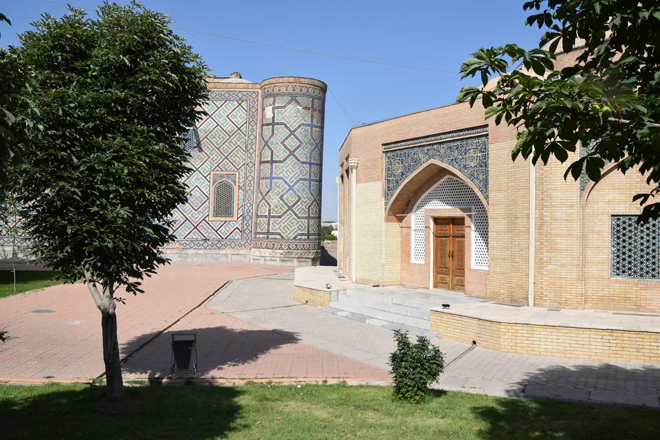 Vue de Samarcande, en Ouzbékistan.