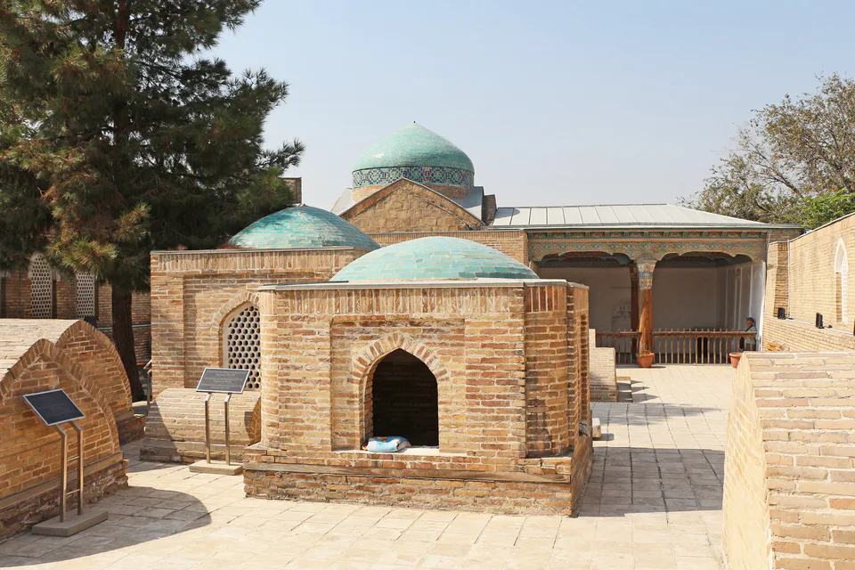 Dakhma-i-Chakhan Mausoleum in Kokand, Uzbekistan