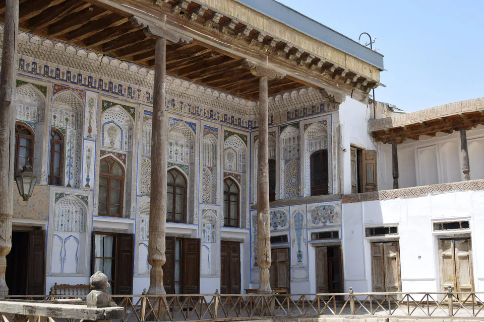 Vue de Boukhara, en Ouzbékistan.