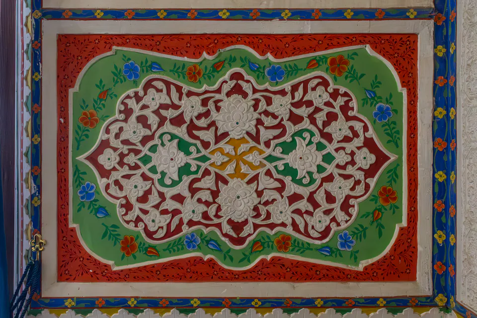 WallFaizulloh Khojayev museum house. Bukhara, Uzbekistan.