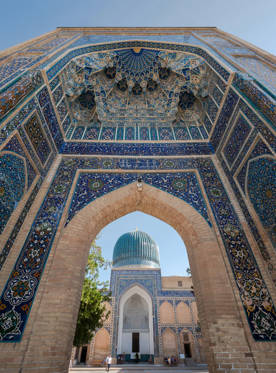 Gate of Gur-e-Amir, Samarkand, Uzbekistan