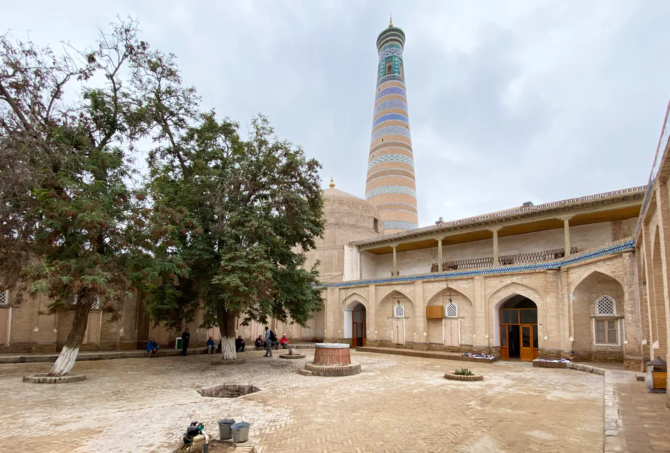 Courtyard of Islam Khodja Madrasa, Khiva