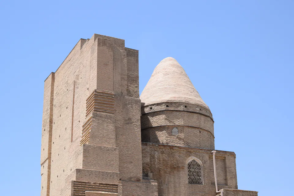 Vue de Shahrisabz en Oukékistan.