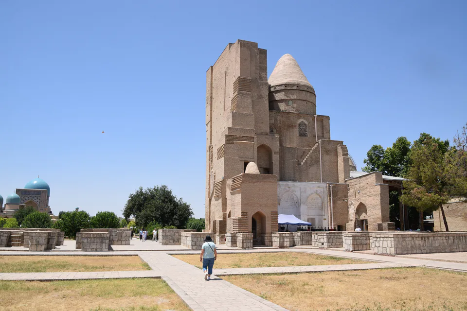 Vue de Shahrisabz en Oukékistan.