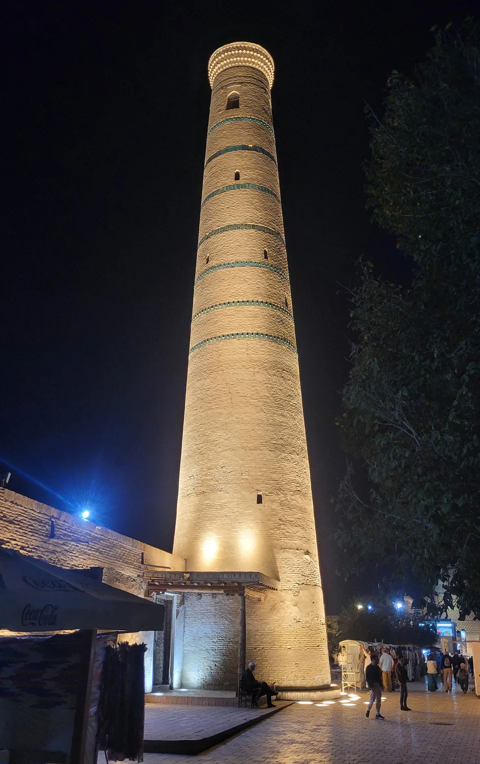 Minaret of Juma Mosque in Khiva