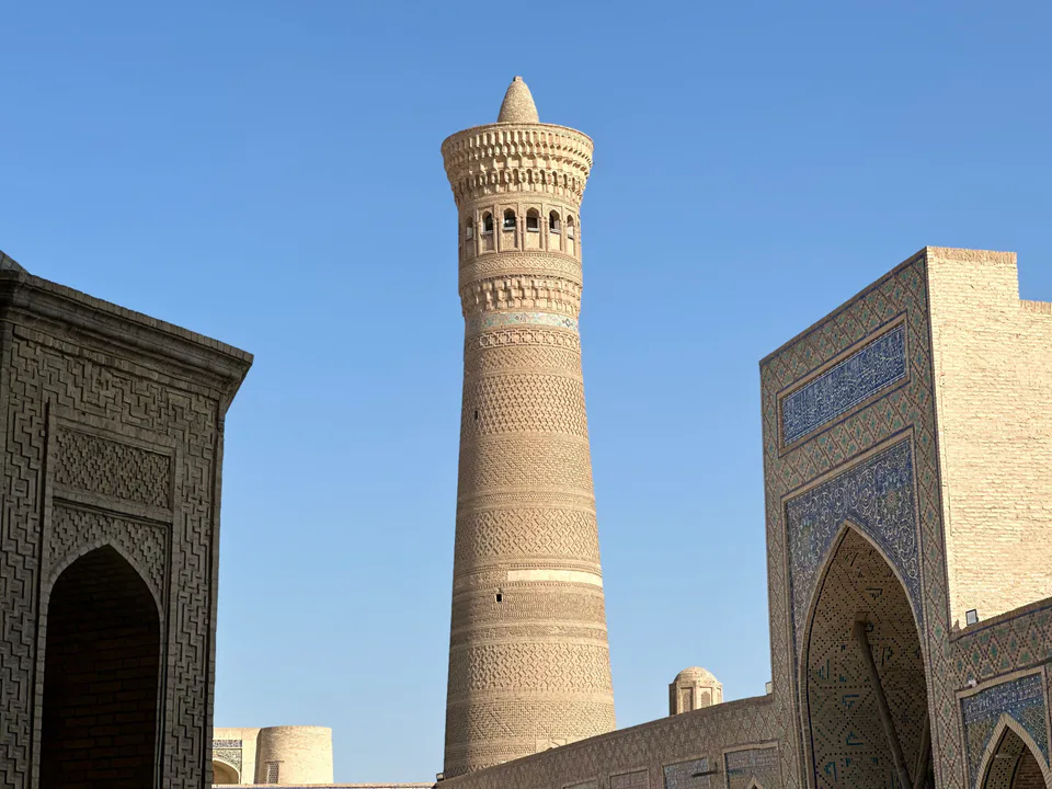 Kalyan minaret. Bukhara, Bakhara Region, Uzbekistan.
