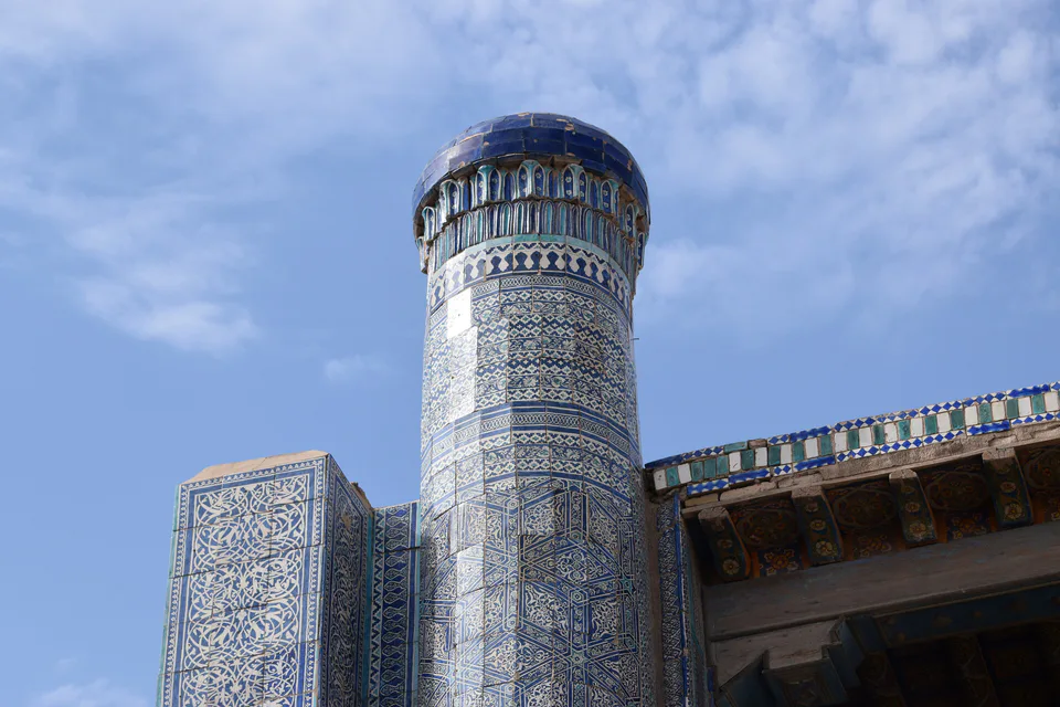 Vue de Khiva en Ouzbékistan.