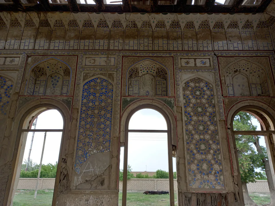 Mirzochorbog Palace. Karmana, Uzbekistan