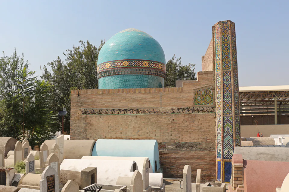 Modari Khan Mausoleum in Kokand, Uzbekistan
