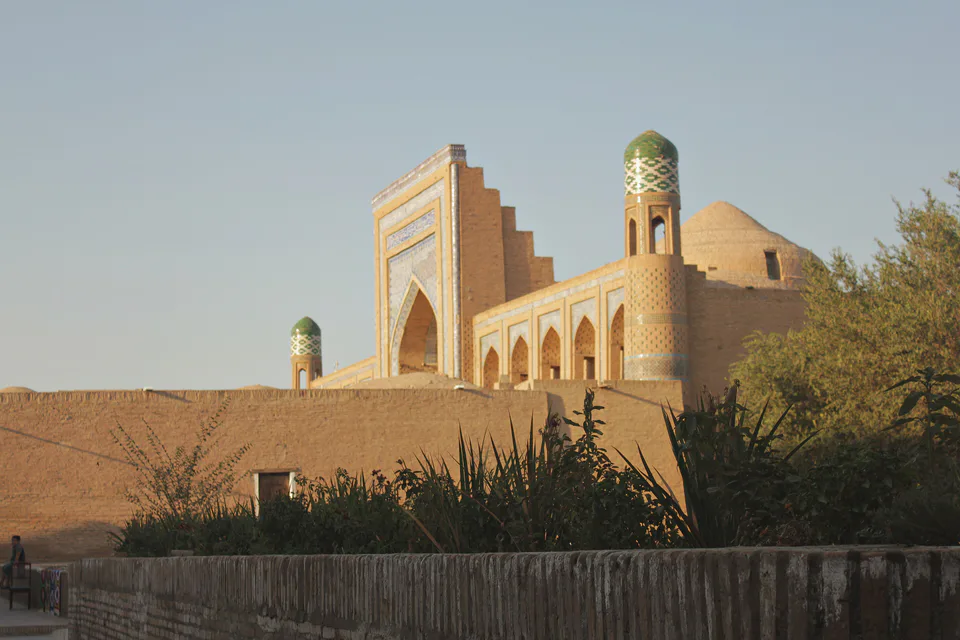 Mohammed Rahim Khan madrasasi in Itchan Kala, Khiva, Uzbekistan