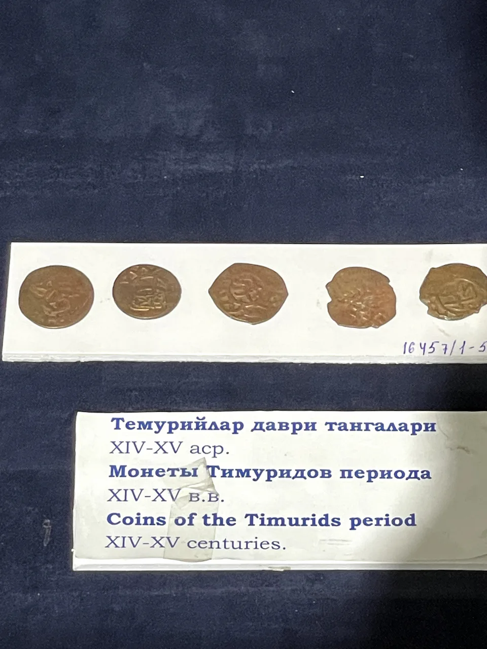 Temuriylar davri tangalari (XIV-XV asrga oid, Namangan viloyatidan topilgan)