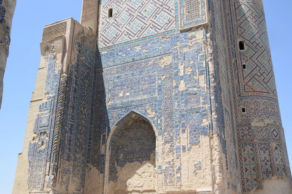 Vue de Shahrisabz en Oukékistan.