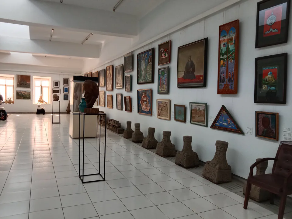 Contemporary art's museum of Uzbekistan in Urgench