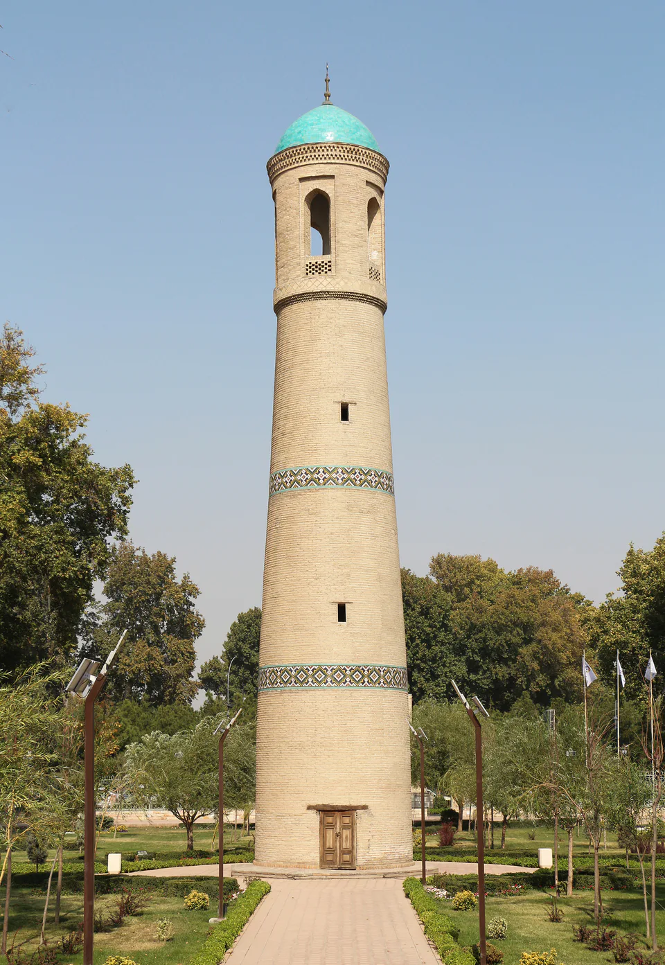 Jami Mosque minaret, Kokand, Uzbekistan