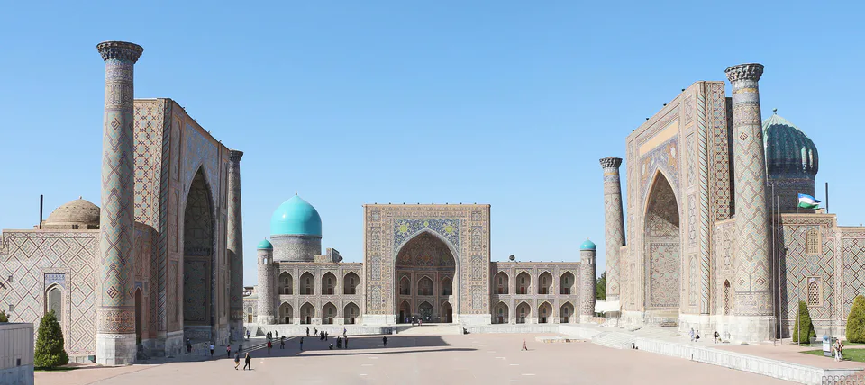 Registan in Samarkand, Uzbekistan