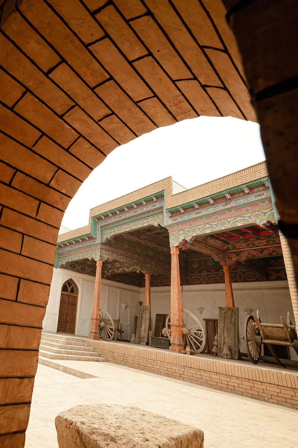 Said Ahmadxoʻja madrasasi: Fargʻona viloyati, Margʻilon, “Iqbol” MFY, Said Ahmadxoʻja Eshon koʻchasi, 1-uy