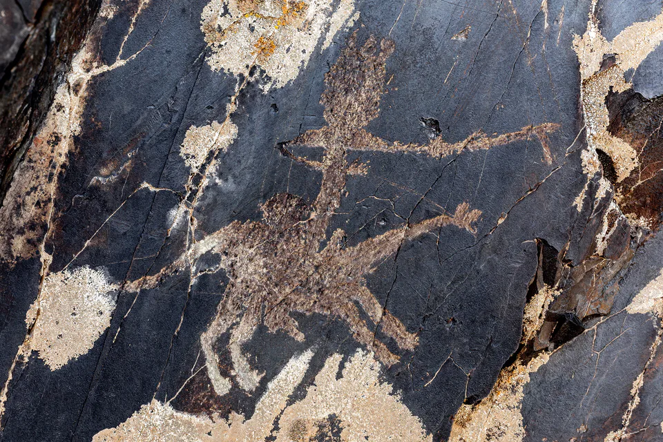 Sarmishsai petroglyphs, Navoyi Region, Uzbekistan