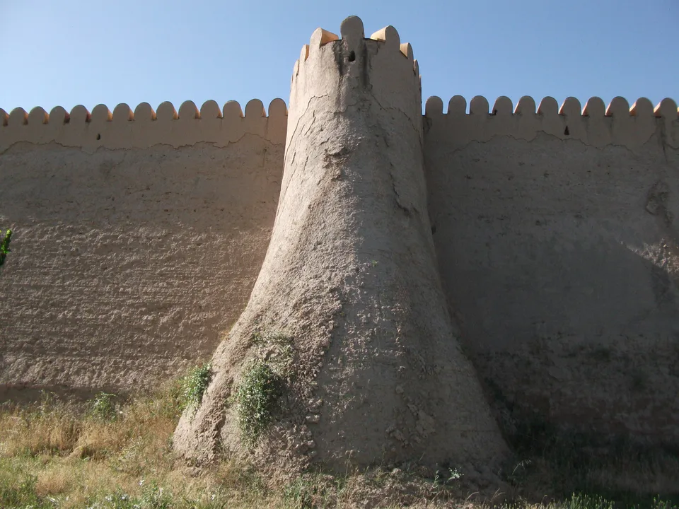 Shahar Qala devorlari: Qashqadaryo viloyati, Shahrisabz, Ipak yoʻli, B.Taragʻay, Nekus, Sheroziy koʻchasilari
