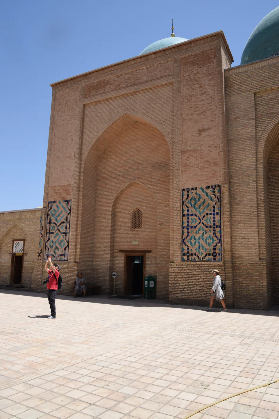 Vue de Shahrisabz en Oukékistan.