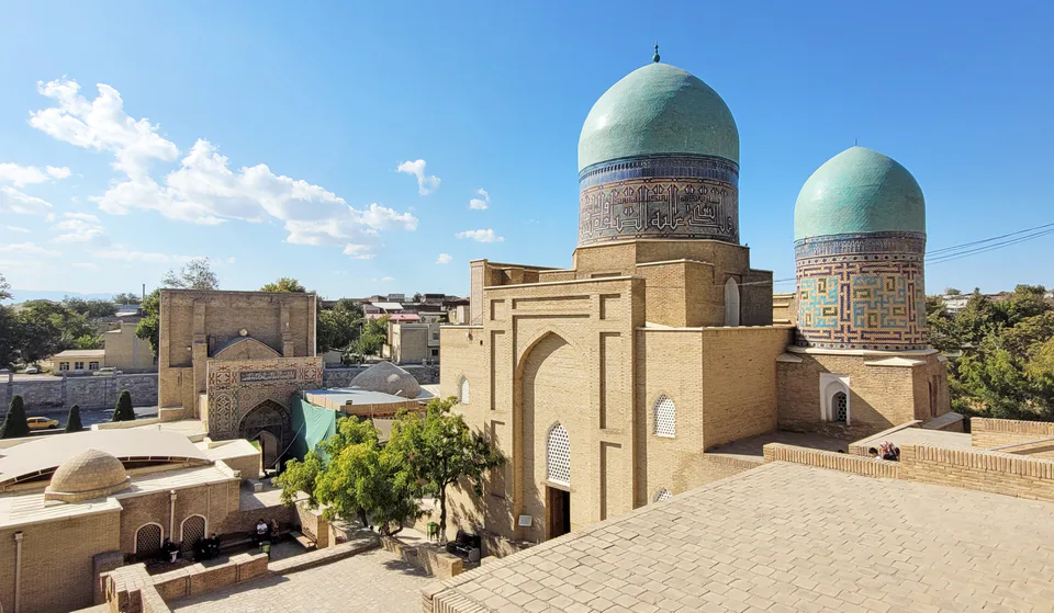 Kazi Zade Rumi Mausoleum, Shah-i-Zinda, Samarkand, Uzbekistan