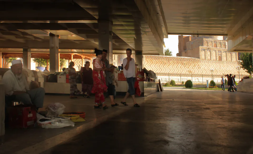 Siyob Bazaar in Samarkand, Uzbekistan
