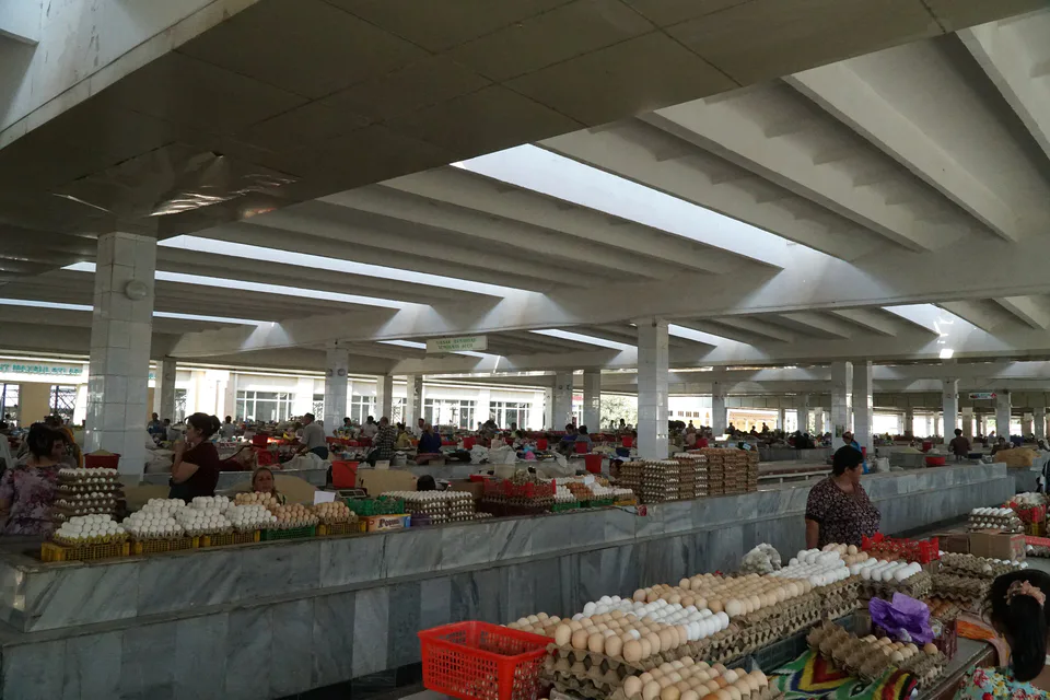 Siyob Bazaar in Samarkand
