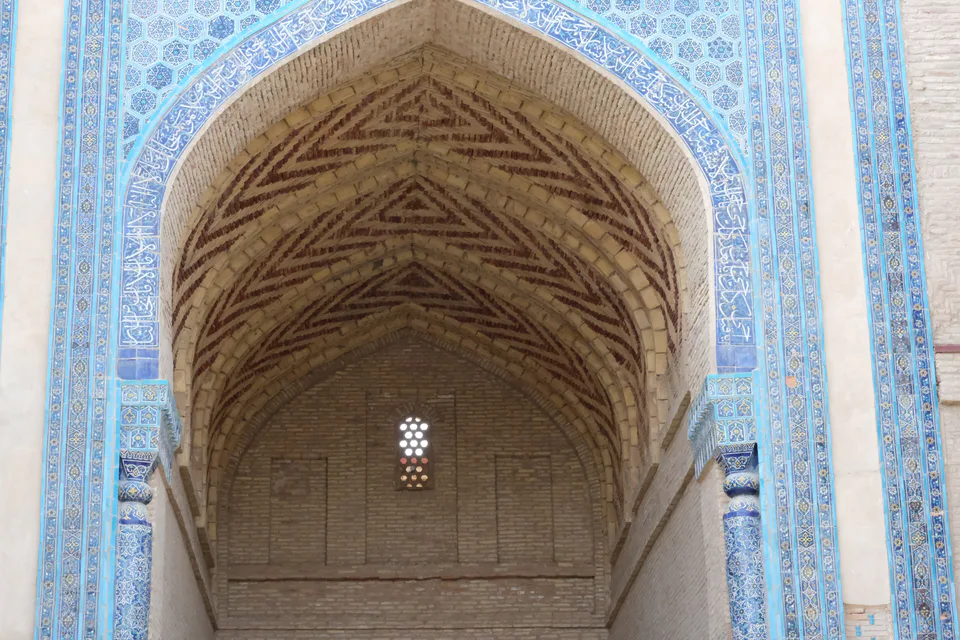 Structure within the Sultan Saodat complex constructed by the Termez Sayyids (Sids) dynasty in Termez, Surxondaryo Region, Uzbekistan.