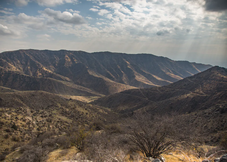 Amankutan national park. Urgut District, Samarkand Region, Uzbekistan.