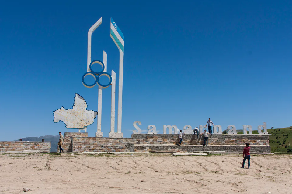 Into the route from Shahrisabz to Samarkand