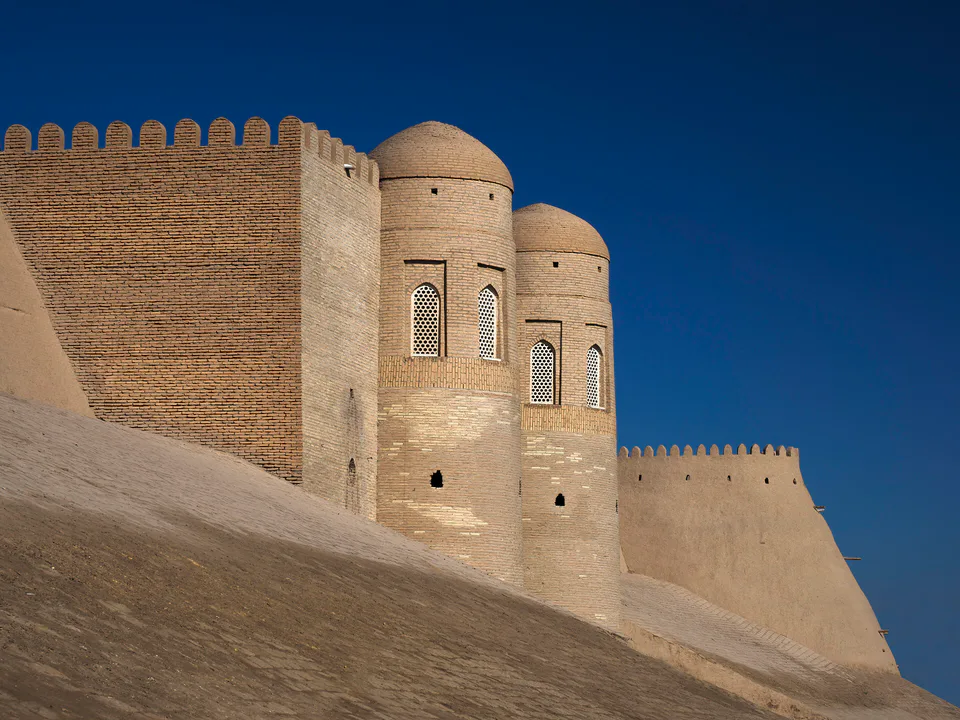 Tosh Gate ("South Gate"), Khiva, Uzbekistan