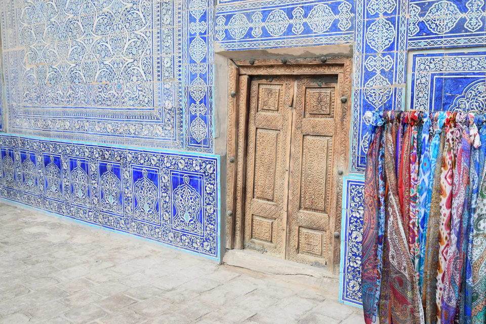 Vue de Khiva, en Ouzbékistan.