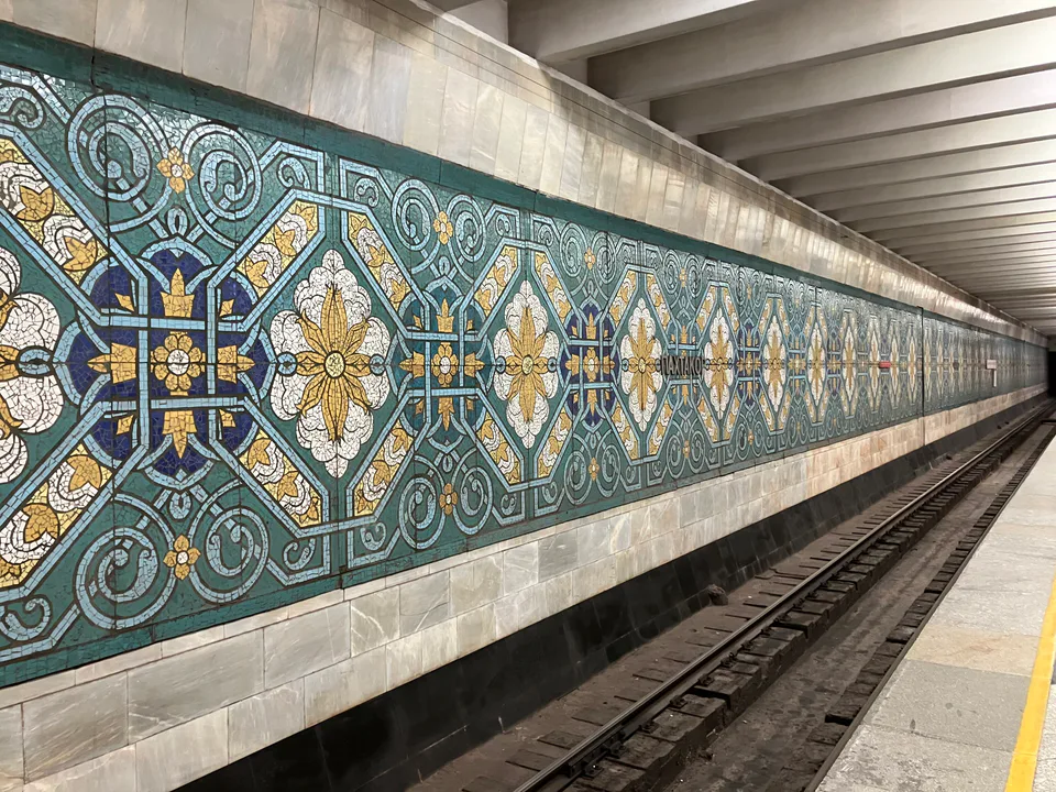 Metrostation Paxtakor in Taschkent