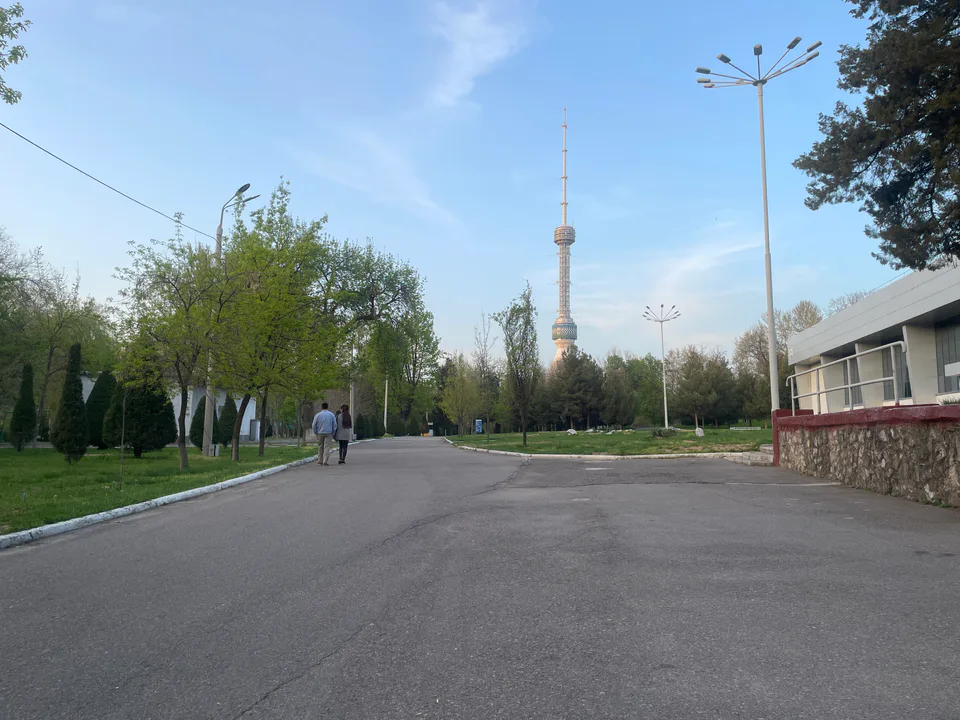 Toshkent teleminorasining koʻrinishi
