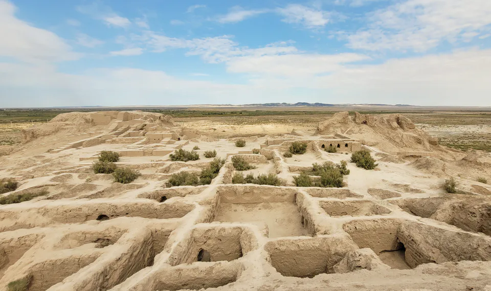 Ruins of Toprak-Kala, Uzbekistan