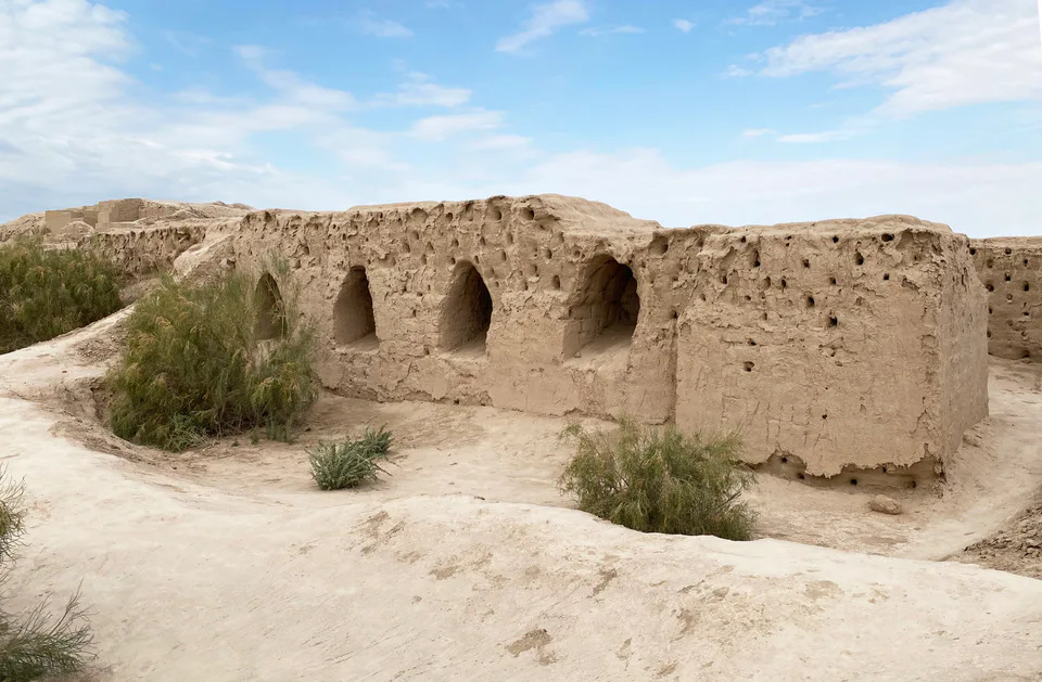 Ruins of Toprak-Kala, Uzbekistan