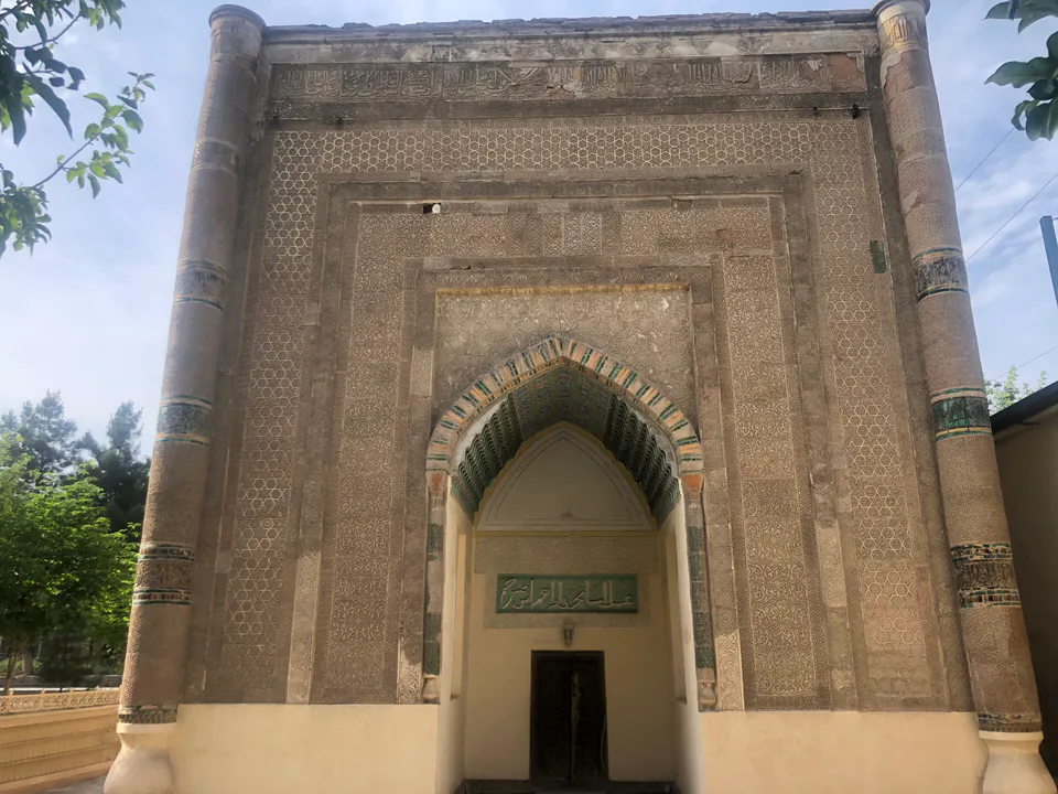 The mausoleum of Khoja Amin is from the 17th century. Namangan 2024