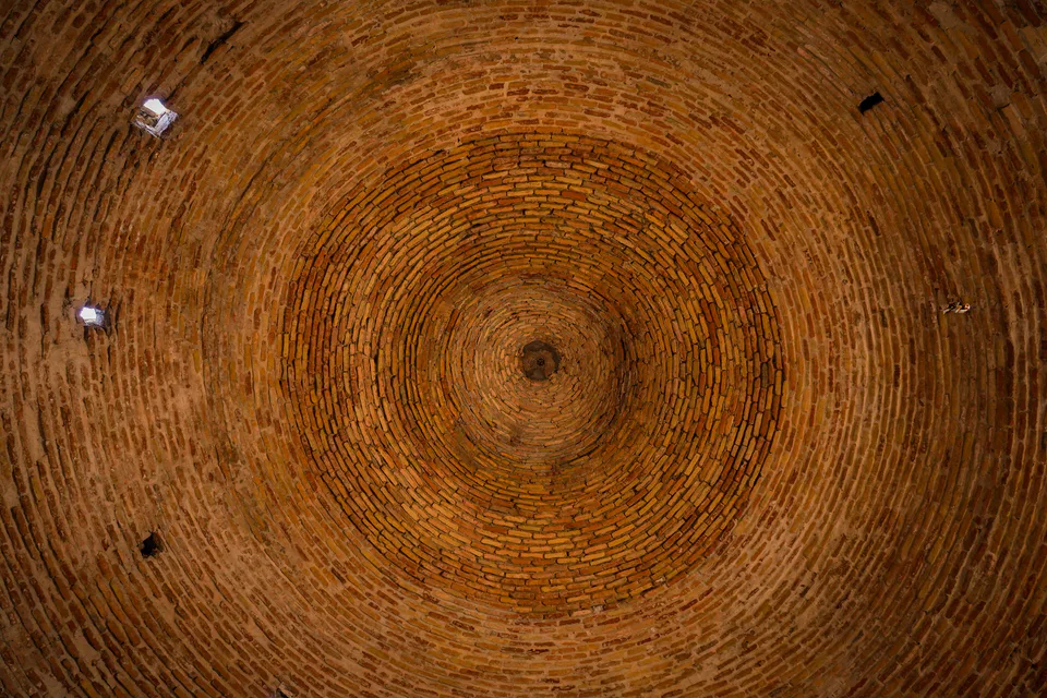 "Wooden sardoba", Ogʻoch Sardoba at Gumbaz, Uzbekistan