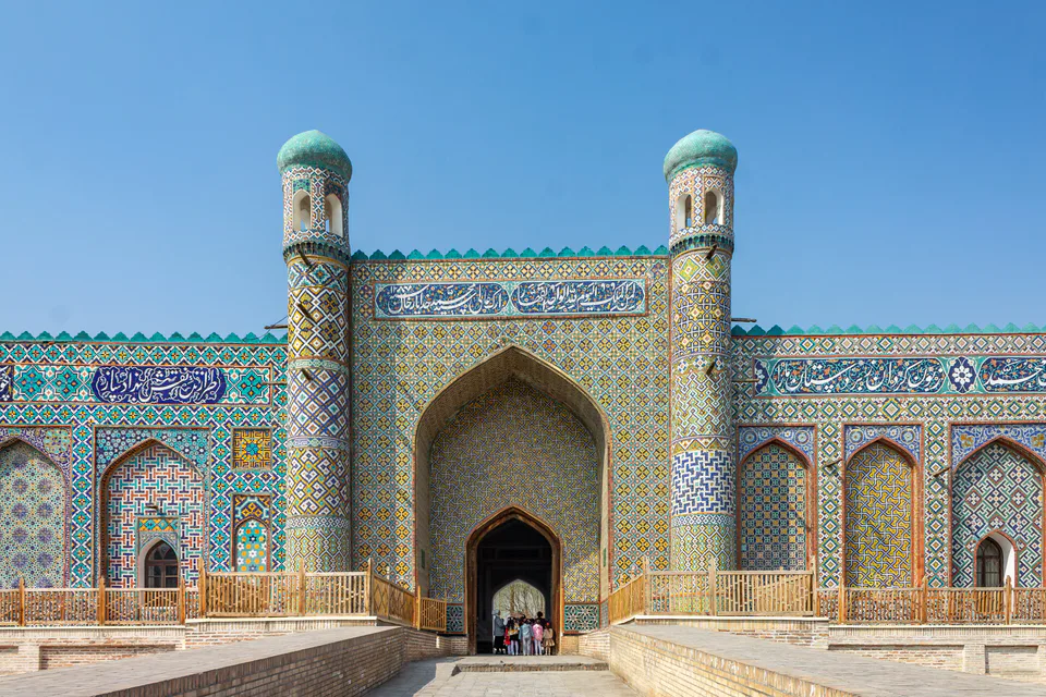 Khudayar Khan Palace (main entrance), Kokand, Uzbekistan